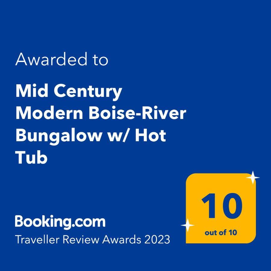 Mid Century Modern Boise-River Bungalow W/ Hot Tub المظهر الخارجي الصورة